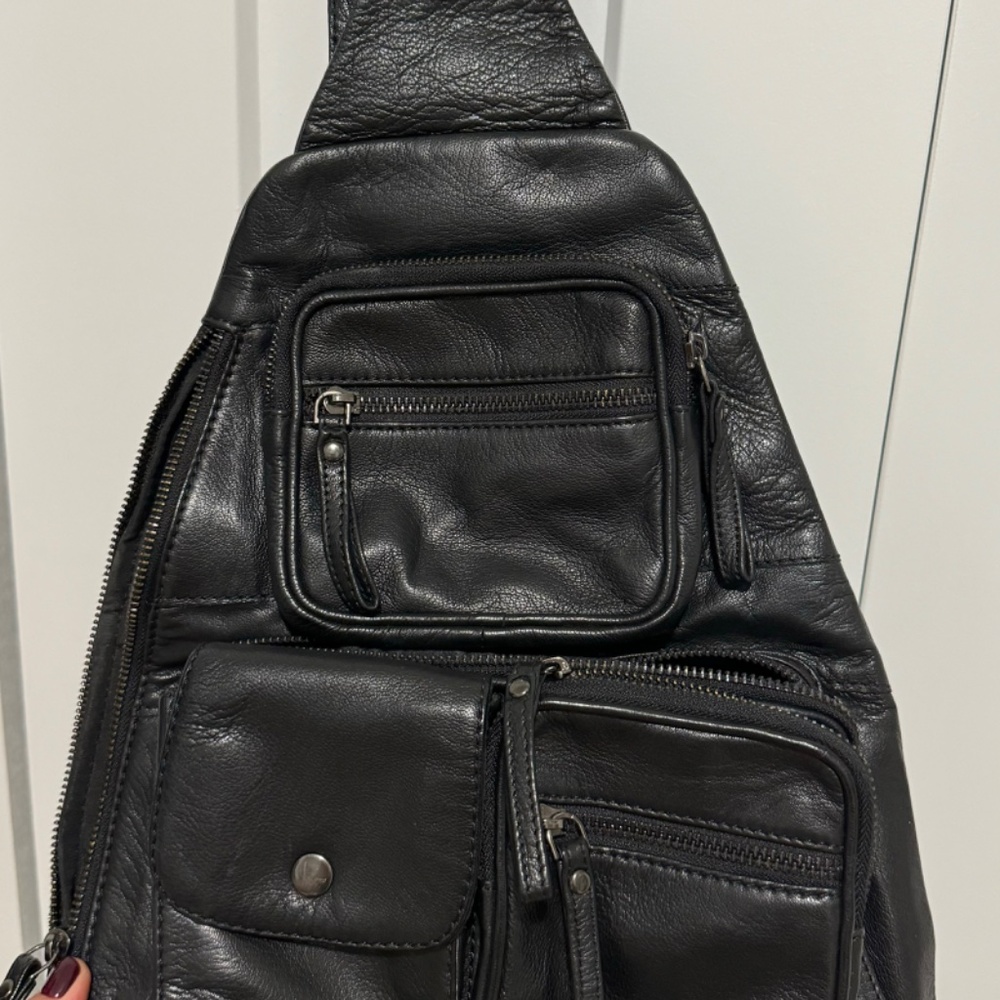 Leather Backpack - Picture 3 of 3
